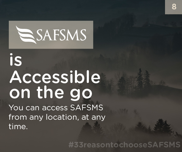 SAFSMS is Accessible on the Go