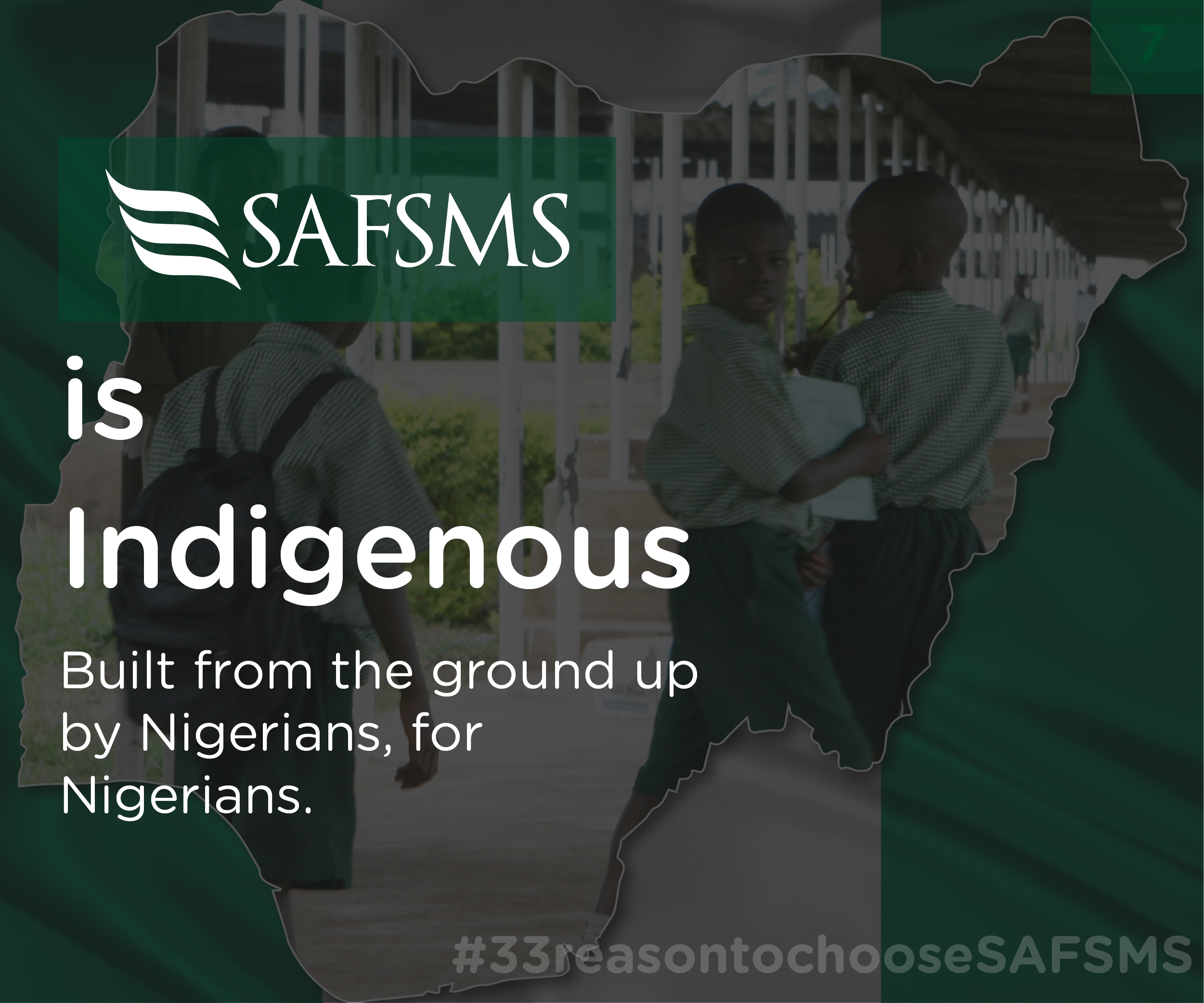SAFSMS is Indigenous