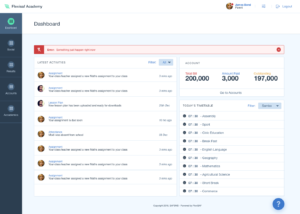 SAFSMS Parents Dashboard