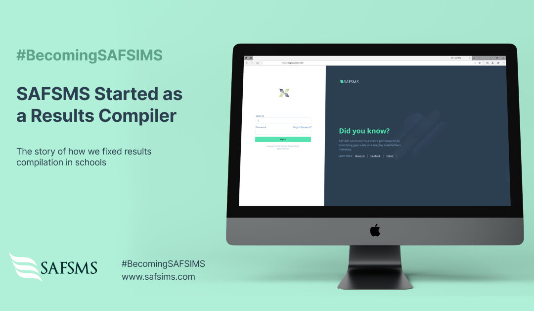 #BecomingSAFSIMS: SAFSMS Started As a Results Compiler